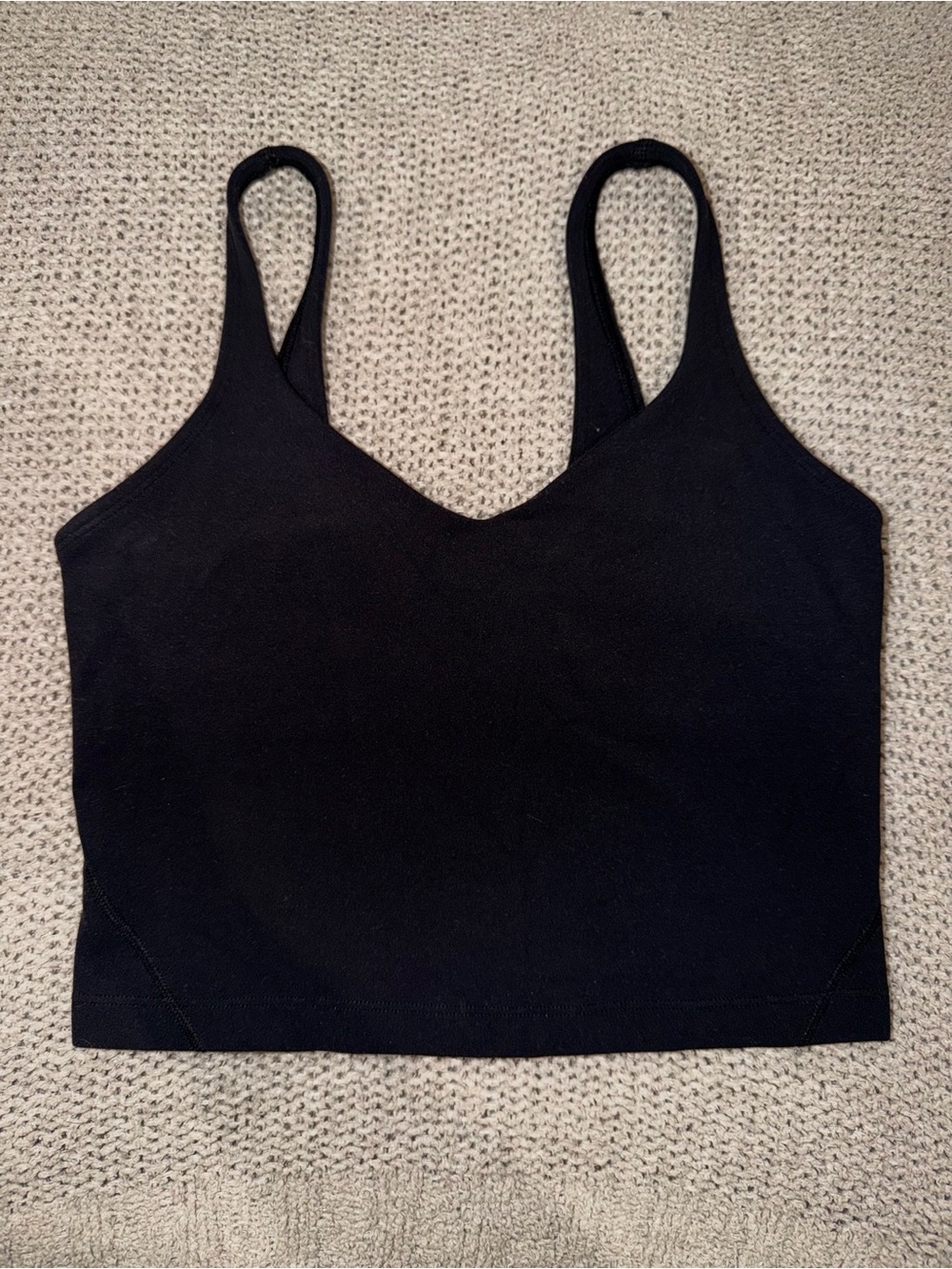 lululemon Black Align Tank Size 2